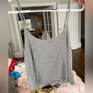 Gray tank top